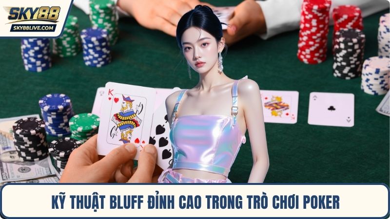 Kỹ thuật Bluff đỉnh cao trong trò chơi Poker